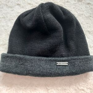 Michael Kors Dark Gray Knit Beanie Winter Ski Snow
